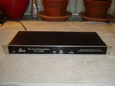 DBX 224, Tape Noise Reduction, Encode Decode, Vintage Rack