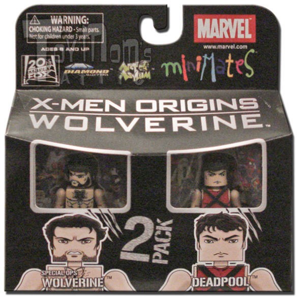 MARVEL MINIMATES 26   SPECIAL OPS WOLVERINE & DEADPOOL