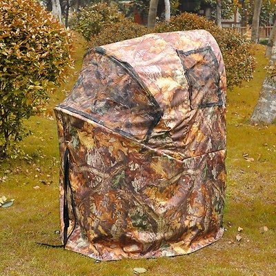 Ground Deer Hunting Blind Woods Camouflage Turkey Hunting Tent 1 Man 