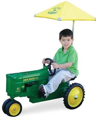 John Deere 70 Diesel Pedal Tractor NIB Unopened Free Umbrella 