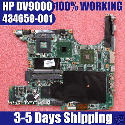 HP DV9000 laptop motherboard 434659 001 Intel 945PM NVIDIA Geforce 