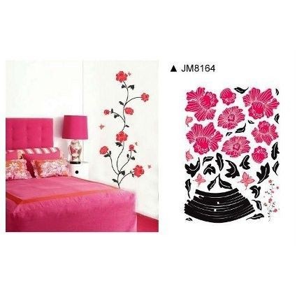 Wall Art Stickers in Flat Pack, DIY Adhesive Wall Graphics, Various 