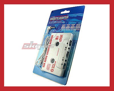 Car Srereo Audio Tape Cassette Adapter FOR iPOD  Apple IPHONE 3G 