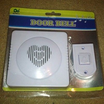 Door Bell For Girls Room With Heart Speaker. Great For Kids / Siblings