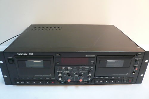 Tascam 302 Dual Cassette Deck