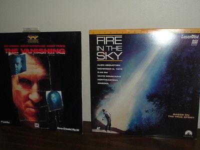   THE SKY / THE VANISHING LASERDISC MOVIES DRAMA ACTION SCI FI