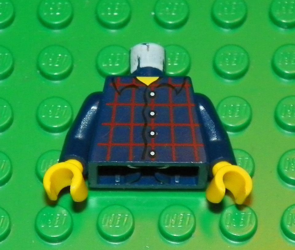 LEGO 4852   SPIDERMAN   ORIGINAL TAXI DRIVER   MINI FIGURE TORSO