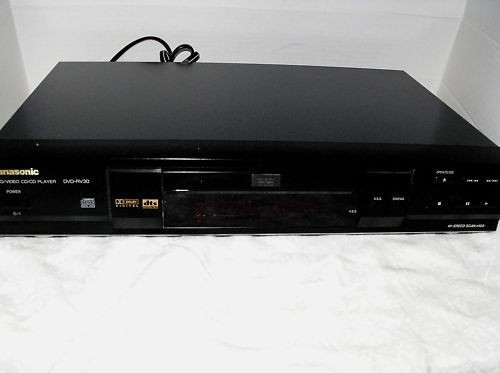 PANASONIC DVD VIDEO CD PLAYER DVD RV30 USED GOOD COND.