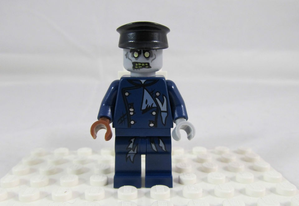 LEGO Monster Fighter Zombie Hearse Driver Chauffeur Minifigure New