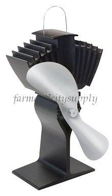   LIMITED 812AM KBX ECOFAN AIRMAX HEAT POWERED WOOD STOVE FAN NEW