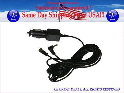 Car Adapter For RCA DRC99731 7 Dual Screen Mobile DVD System Auto 