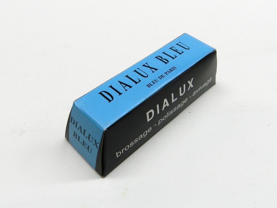 POLISHING COMPOUND DIALUX BLEU BLUE METAL POLISH ROUGE