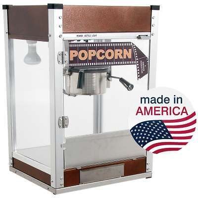 COMMERCIAL 4 oz RETRO/ANTIQUE COPPER POPCORN MACHINE/MAKER CIRCUS 