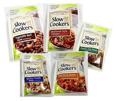 ORRINGTON FARMS ® GLUTEN FREE Slow Cooker Seasonings