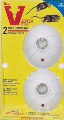   PestChaser Wall Wave Pest repeller Electronic Rodent Control 2 set