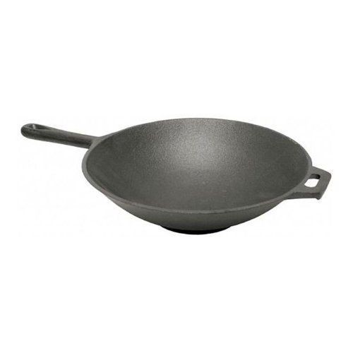   7437 Cast Iron Chinese Style Wok 12.5d x 3h Ships in USA Fast