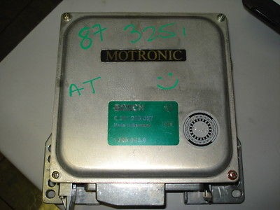 1987 BMW 325I AUTOMATIC ENGINE CONTROL MODULE ECM 0261200027