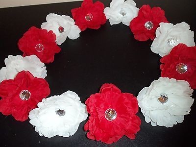 NEW wholesale lot 12 gerbera daisy FLOWER peony CRAFT wedding HAIR 