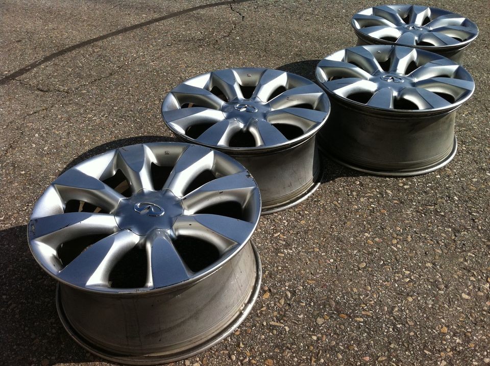   m35 m45 M37 G35 MAXIMA ALTIMA OEM stock FACTORY 18 WHEELS RIMS 5X114.3