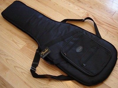 NEW USA Fender Strat Tele DELUXE GIG BAG Case Guitar Stratocaster 