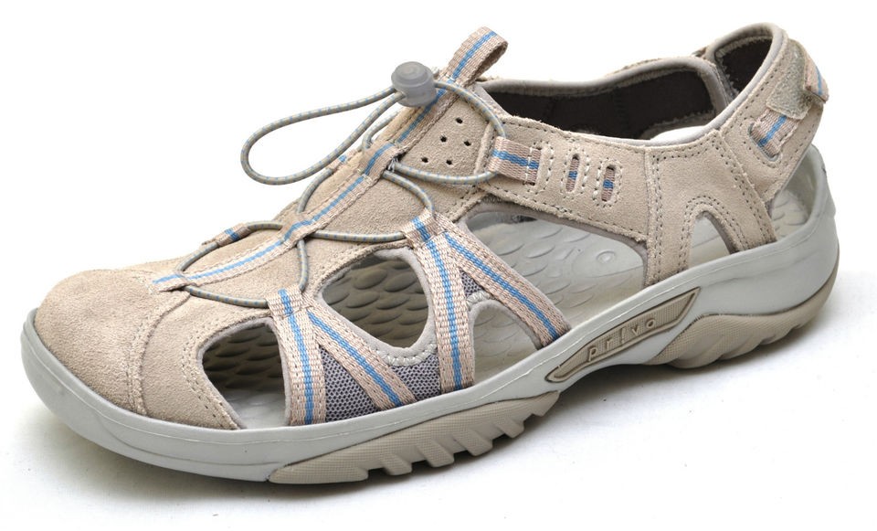   Privo CAMU Beige Blue Sport Fisherman Sandals Womens   NEW   38239