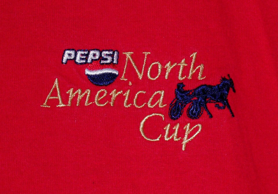   Cola Harness Horse Racing Trotting North America Cup Shirt~L~FREE SHP
