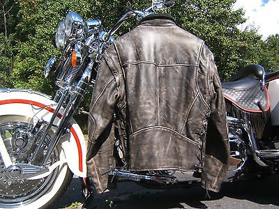 HARLEY DAVIDSON PANHEAD LEATHER JACKET VEST