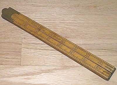 STANLEY No. 66 ½ YARD MEASURE RULE VINTAGE HAND TOOL