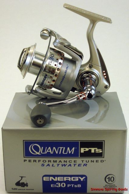 QUANTUM ENERGY INSHORE SPINNING REEL EI30PTSB