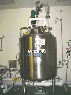 350 gallon 1000 Liter Sanitary Stainless Reactor Tank