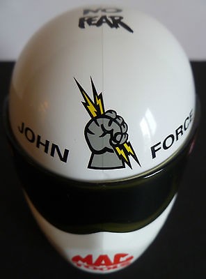 John Force SIMPSON SIGNATURE EDITION MINI REPLICA RACE HELMET