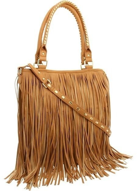 NWT Steve Madden hobo fringe purse