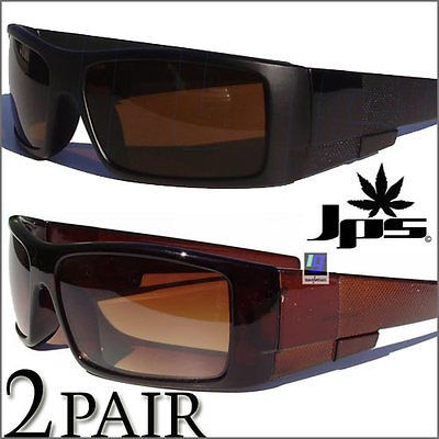 OG Mens Sunglasses Eazy Authentic Gangsta E MJ Loco 2 PAIR JPS88 blk 