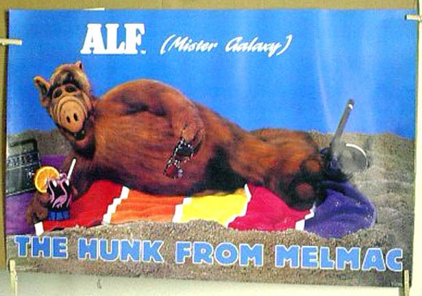 Vintage ALF Mr Galaxy TV Poster, 23 x 35, Rolled (MHPO 2547)