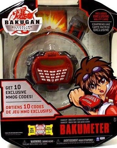   GUNDALIAN INVADERS BAKUMETER ABILITY CARD WRIST CODES BY SEGA TOYS