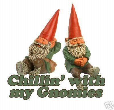 funny garden gnomes