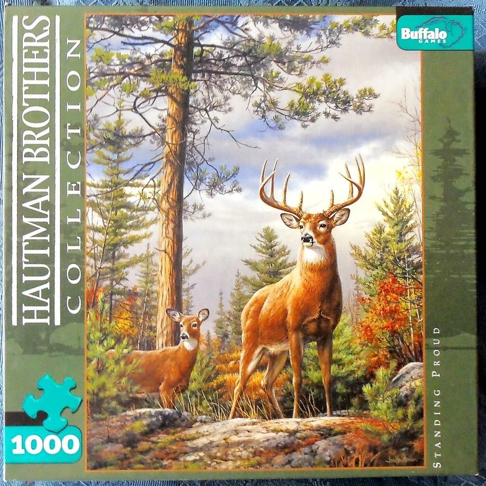 Buffalo Games Puzzle STANDING PROUD 1000 Pieces Hautman Brothers 