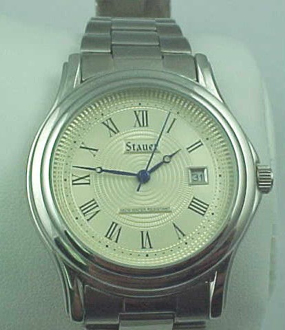 Mens Stauer Stainless Steel Watch 19818