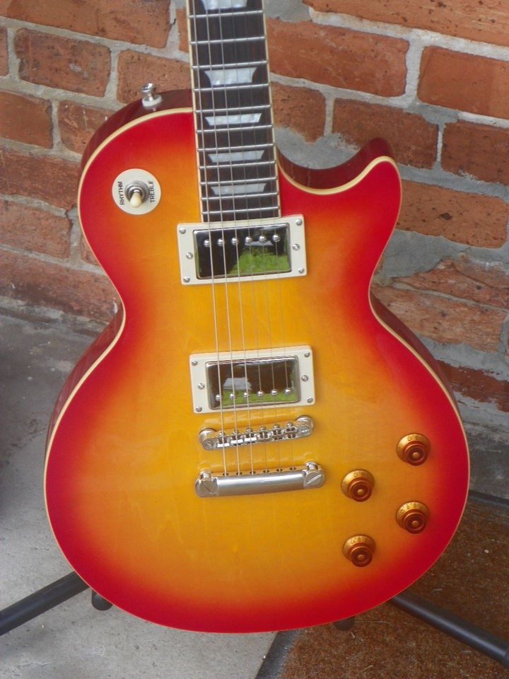   Les Paul Standard Plain Top Electric Guitar Heritage Cherry Burst