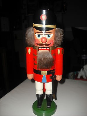 VINTAGE German made Red Label Saxon Soldier/General ? Nutcracker 