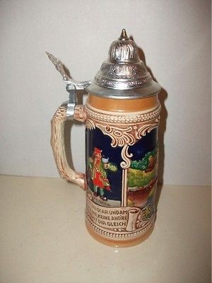 beer stein gerz west germany in Lidded Steins