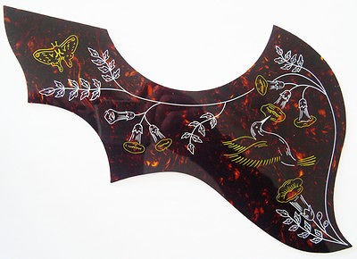 Gibson Hummingbird Style Pickguard   Left Handed