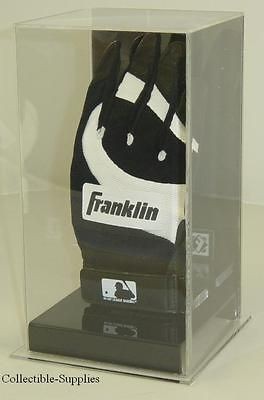 NEW BASEBALL BATTING GLOVE DISPLAY CASE HOLDER w MIRROR