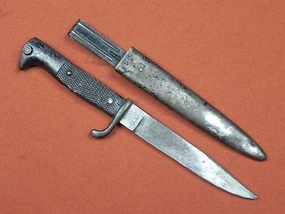 German Germany WWI WW1 Fighting Knife w/ Scabbard