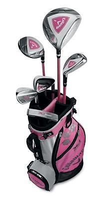 Callaway XJ Junior Girls Golf Club Set Right Hand Pink Ages 5 8 Girls 