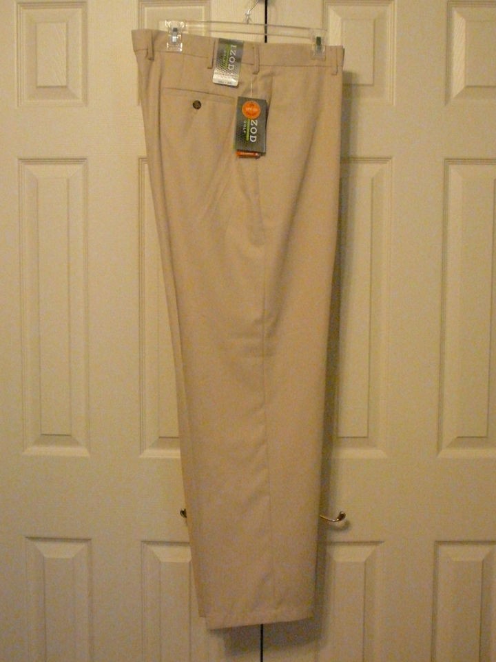 IZOD Golf Xtreme Function Golf Pant UPF 50 Cool FX Stone Beige MSRP $ 