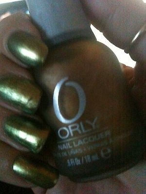 metallic gold nail polish in Nail Polish