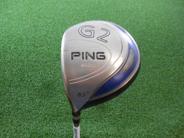 LH PING G2 8.5* DRIVER GRAPHITE STIFF FLEX AVE CONDITION