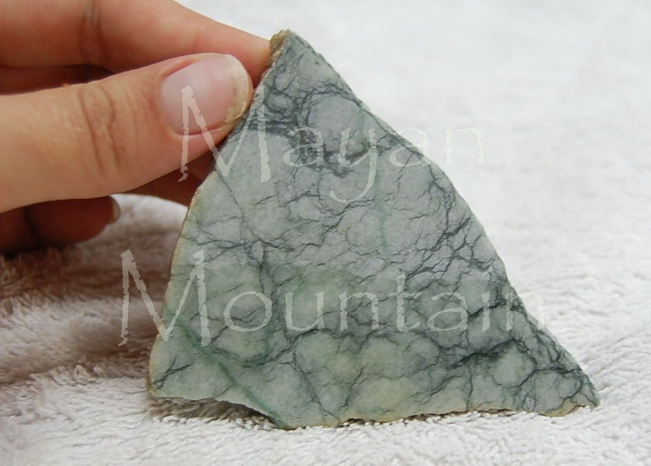 2oz MOSSY MINT JADEITE rough guatemala guatemalan jade RJS 058