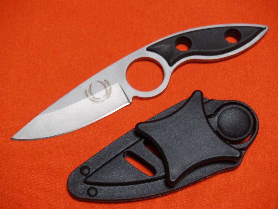 Concealed Carry Knife with Stainless Steel Blade Quick Release 
